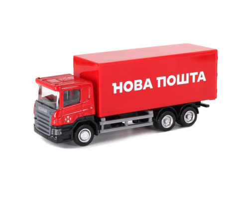 Автомодель детская Scania "Новая Почта" TechnoDrive 250414U, масштаб 1:64