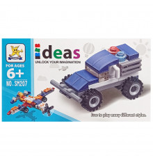 Дитячий конструктор "Поліцейський автомобіль" 2 в 1 SM207B-6