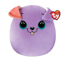 Іграшка-подушка "Пес BITSY" TY SQUISH-A-BOOS 39225 фіолетовий, 20 см
