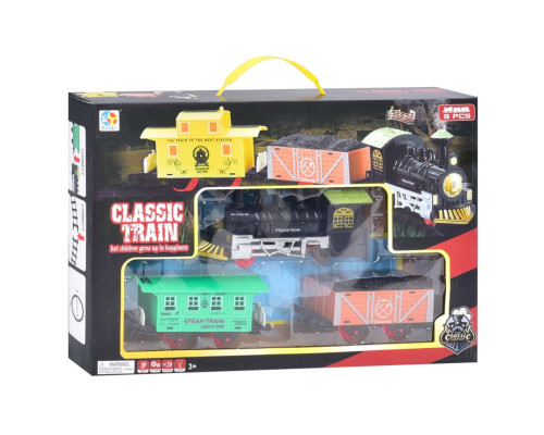 Дитячий ігровий набір "Залізниця" TL47 локомотив, два вагони