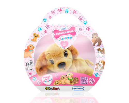 Мягкая коллекционная игрушка Собачка Мама Спаниель #sbabam 67/CN-2020-1 с сюрпризом