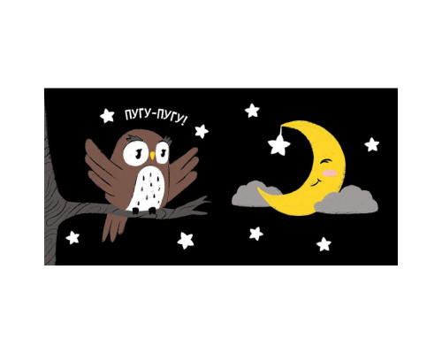 Моя контрастна книжка: "Час до сну" Ранок 1703003 від народження