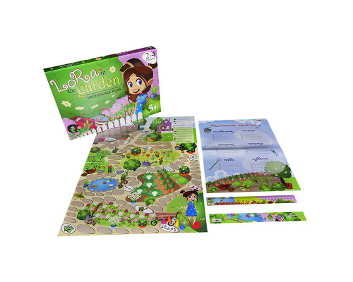 Настільна Гра-бродилка Lora in the garden 30514 (рос.)