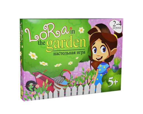 Настільна Гра-бродилка Lora in the garden 30514 (рос.)