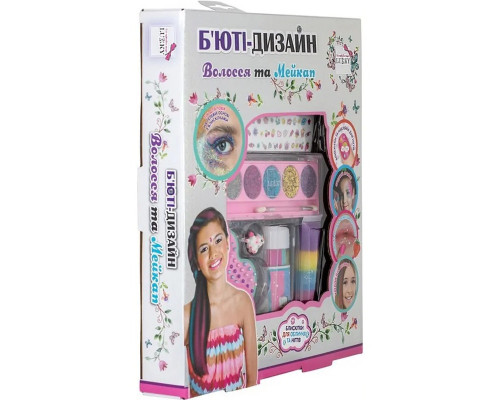 Детский набор коcметики "Волосы и макияж" T20727 палетка 5 цветов