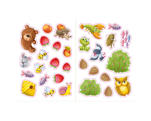 Створи свою історію Ведмедик Ранок 1298005 з наклейками