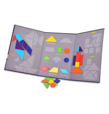 Детская развивающая игра "Магнитный танграм" 8326-2, 27 деталей