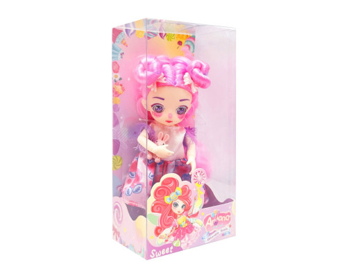 Дитяча шарнірна лялька DH2367-4 миле вбрання, розмір 16 см