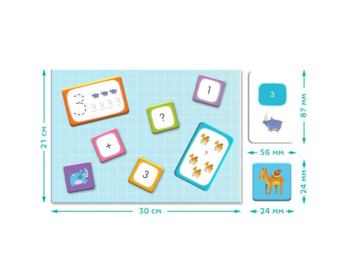 Розвиваюча магнітна гра "Математика" DoDo 200215