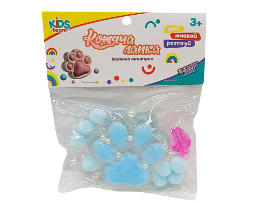 Антистрес Сквіш "М'які котячі лапки" CKS-FB-60971_3 блакитна