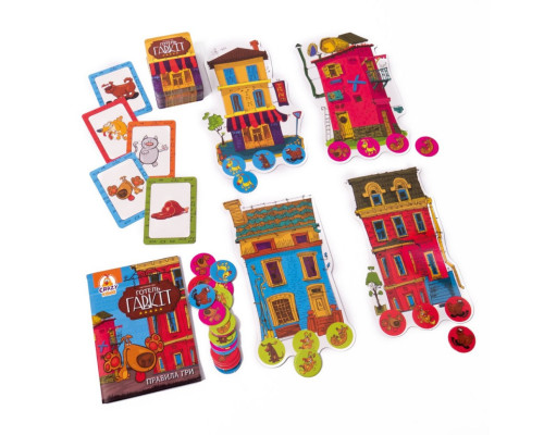 Детская настольная игра Отель "Гавк" VT8055-43, 4 отеля 24 жетона собак