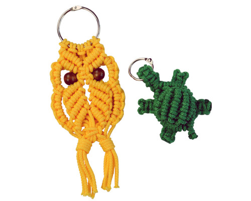 Набір дитячої творчості Макраме "Підвіски на рюкзак" М-004