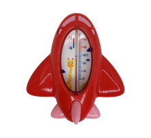 Игрушка-термометр для ванной "Самолет" MGZ-1106(Red)