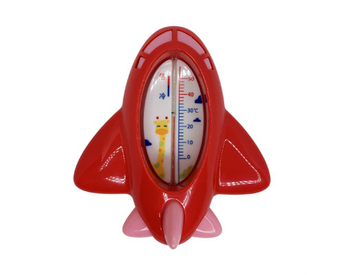Іграшка-термометр для ванної "Літак" MGZ-1106(Red)