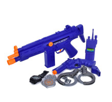 Детский набор с оружием "World police" 36210N, трещалка-автомат 37 см