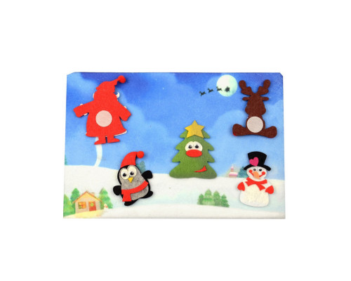 Развивающая игра из фетра "Новый год" (ПФ-012) PF-012