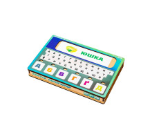 Дерев'яна іграшка-сортер "Абетка комп'ютер" Puz-73913, 32 карточки