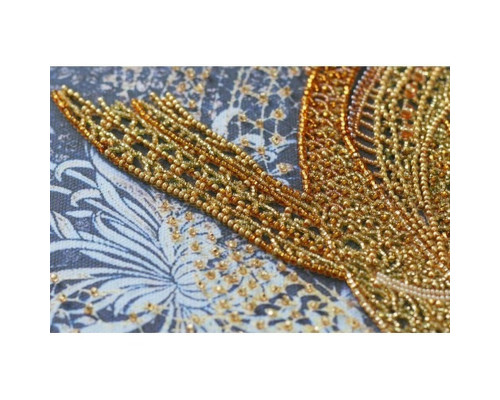 Набір для вишивання бісером "Грошова рибка" AB-823 на натуральному полотні