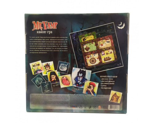 Настольная игра-квест "Mr. Vamp" 32060 укр