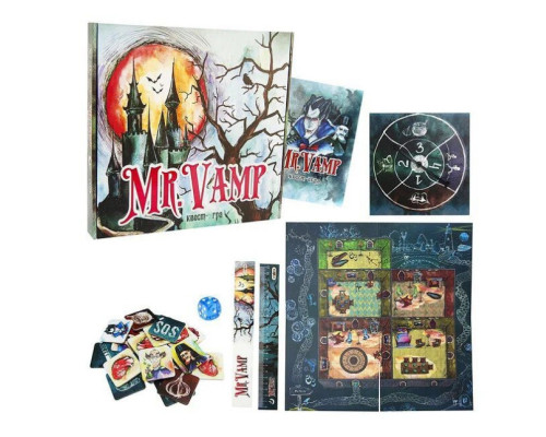 Настольная игра-квест "Mr. Vamp" 32060 укр