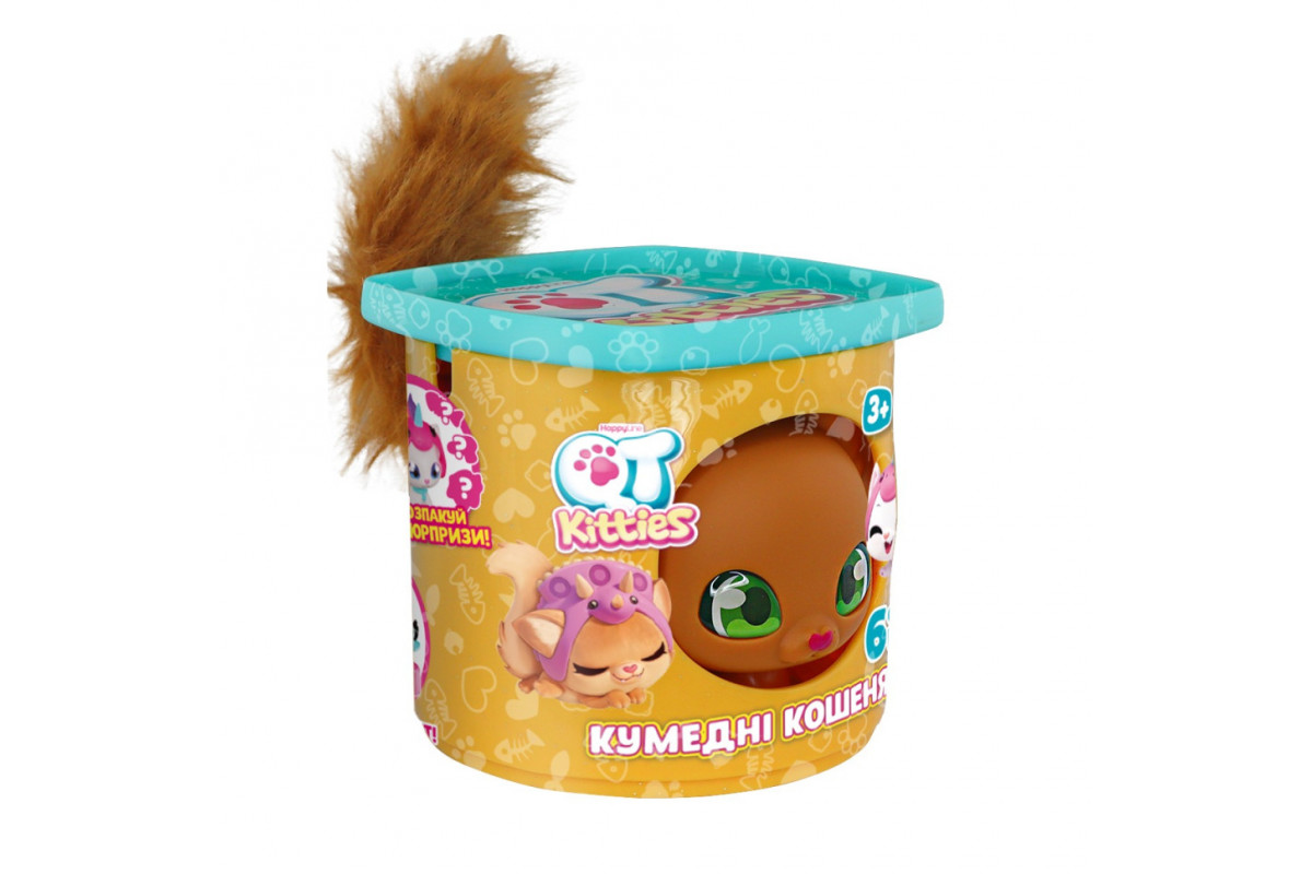 Детский игровой набор "Котенок Джинджер" QT Kitties 450001-5 фигурка, домик, аксессуары Детский игровой набор "Котенок Джинджер" QT Kitties 450001-5 фигурка, домик, аксессуары
