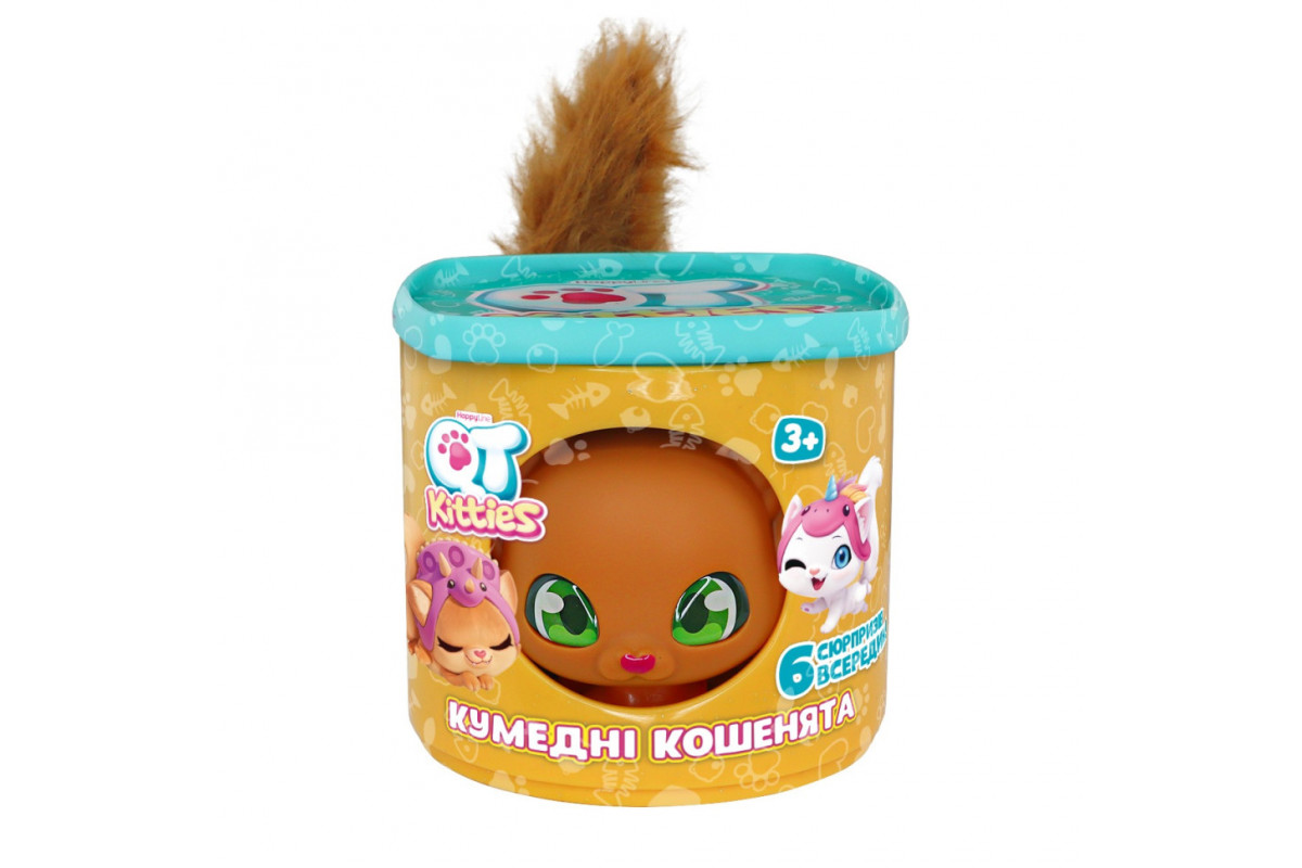 Детский игровой набор "Котенок Джинджер" QT Kitties 450001-5 фигурка, домик, аксессуары Детский игровой набор "Котенок Джинджер" QT Kitties 450001-5 фигурка, домик, аксессуары