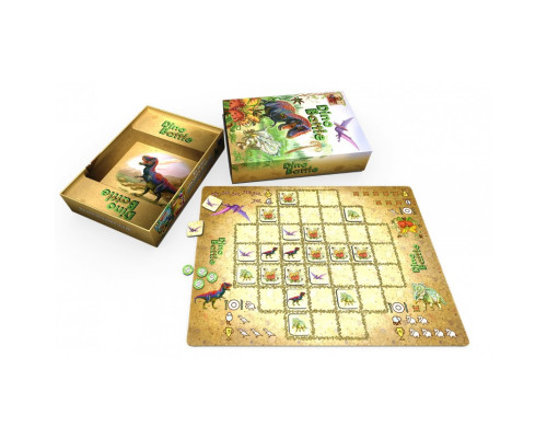 Дитяча настільна гра "Діно Баттл" 800255 від 5-ти років