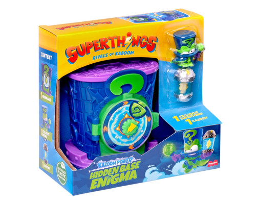 Детский игровой набор "Скрытая База Энигма" SuperThings PSTSP112IN230 серии "Kazoom Power"