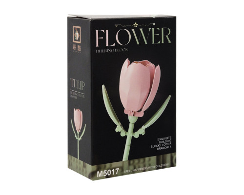 Конструктор дитячий Flower M5026-17 елементи для створення стебла та пелюсток