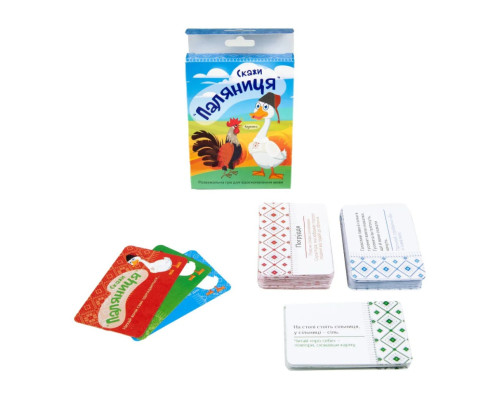 Карткова гра "Скажи паляниця" Strateg 30236 укр