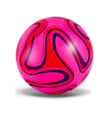 Дитячий гумовий м'яч RB24376(Pink-1) 60 грамів, діаметр 17,5 см
