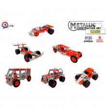 Детский Конструктор металлический "Авто" ТехноК 3855TXK, 312 деталей