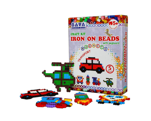 Набір для творчості "Магніти з термомозаїки без планшета "Транспорт" TM-019