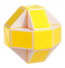 Змійка Рубика біло-жовта Smart Cube SCT405 в коробці
