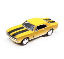 Детская модель машинки Chevrolet Camaro Z KT5341W инерционная, 1:37 Yellow