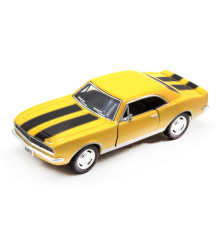 Дитяча модель машинки CHEVROLET CAMARO Z KT5341 W, інерційна  Yellow