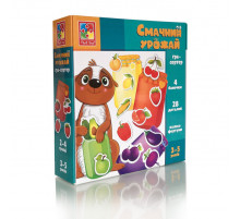 Настольная игра-сортер "Вкусный урожай" Vladi Toys VT1804-41 обучающая Настольная игра-сортер "Вкусный урожай" Vladi Toys VT1804-41 обучающая