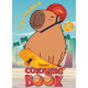 Дитяча розмальовка зі стікерами "Капібара і спорт" CB23, 16 сторінок