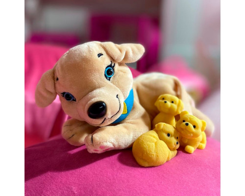 Мягкая коллекционная игрушка Собачка Мама Ретривер #sbabam 67/CN-2020-3 с сюрпризом