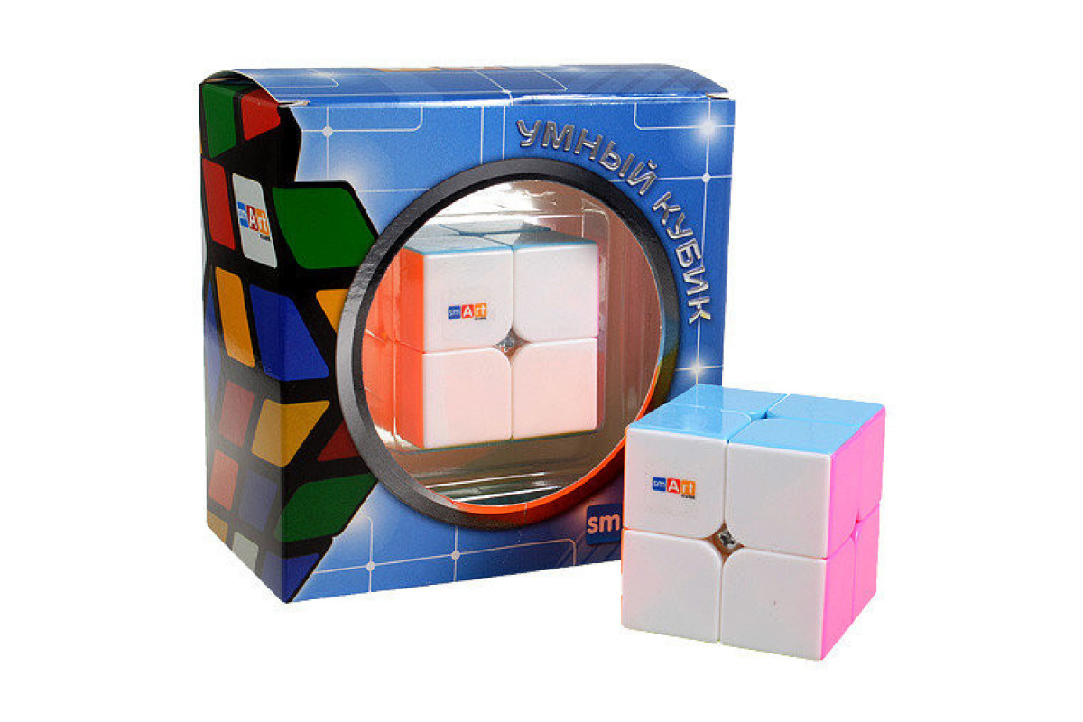 Кубик Рубіка 2х2х2 Smart Cube SC204 без наклейок Кубик Рубіка 2х2х2 Smart Cube SC204 без наклейок