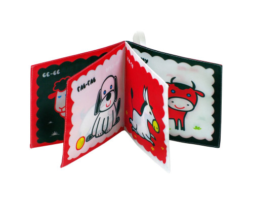 Контрастная книга для малышей "Веселая ферма" 404201