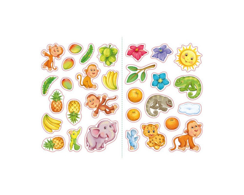 Создай свою историю Обезьянка Ранок 1298016 с наклейками