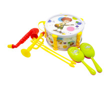 Дитячий набір музичних інструментів 333-3 маракаси, барабан