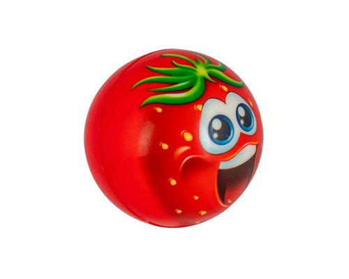 Детская игрушка "Мячик клубника" 8760_полуниця, диаметр мяча 10 см
