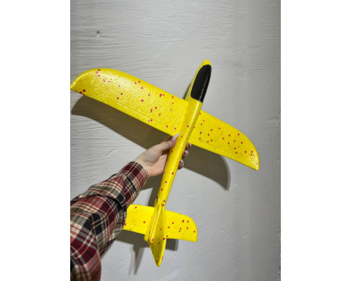 Детский метательный самолет-планер C28006(Yellow) длина 24 см