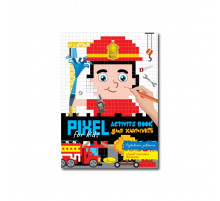 Дитяча розмальовка "PIXEL Activity Book для хлопчиків" РМ-84-02
