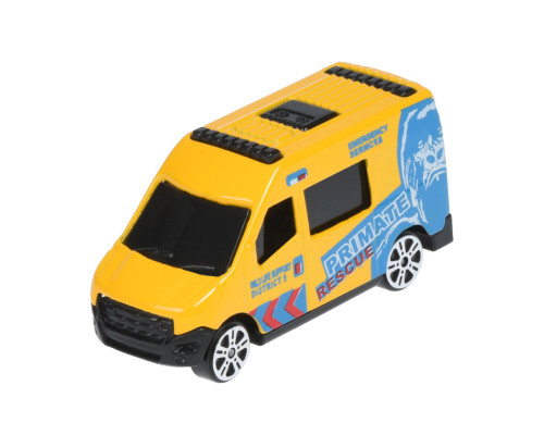 Модель транспорту АвтоПром 7632 1:64, металева  Primate Rescue
