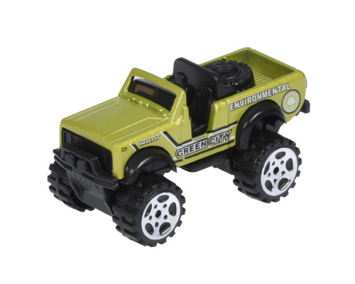 Модель транспорта АвтоПром 7632 масштаб 1:64, металлическая Green City