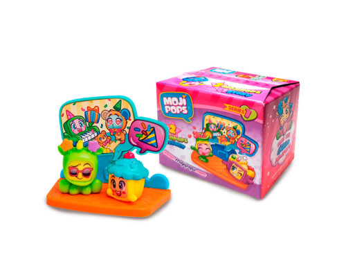 Набор фигурок Коробочка приключений Moji Pops S1 PMP1D612IN00, 2 фигурки, сцена