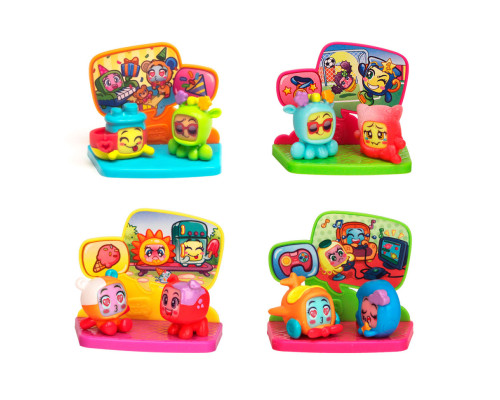 Набор фигурок Коробочка приключений Moji Pops S1 PMP1D612IN00, 2 фигурки, сцена